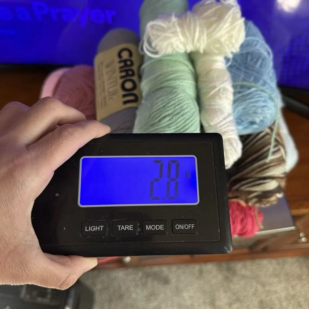Huge Mixed‎ Lot Of Yarn 30 Skeins Various Brands Colors & Sizes Vintage & Modern